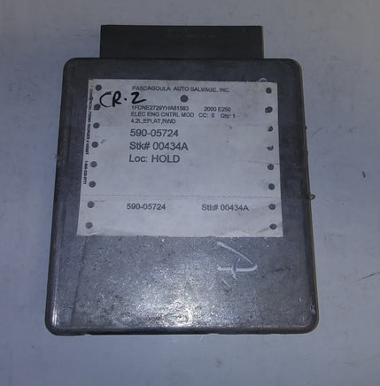 YC2F-12A650-AHD ecm ecu computer 1998 Ford Econoline Van **Tested**