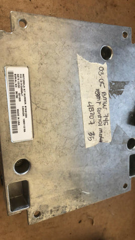 2003-2005 BMW 745i 745 ecm ecu computer SYN9102A