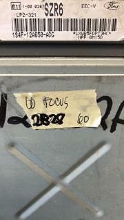 1S4F-12A650-ADG ecm ecu computer 2000 Ford Focus **Tested**