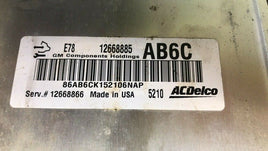 12668885 Chevy Cruze 2015 ecm ecu computer  **TESTED GOOD**