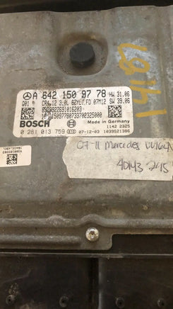 A 642 150 97 78 Mercedes ML350 2007-2011 ecm ecu computer