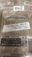 89661-42420 ecu ecm computer 1998 Toyota Rav4 Rav-4