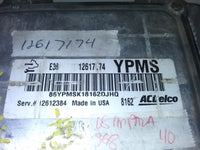 12617174 ecu ecm computer 2008 Chevrolet Impala TESTED GOOD