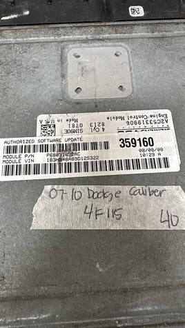 P68031672AC ecm ecu computer 2007-2010 Dodge Caliber