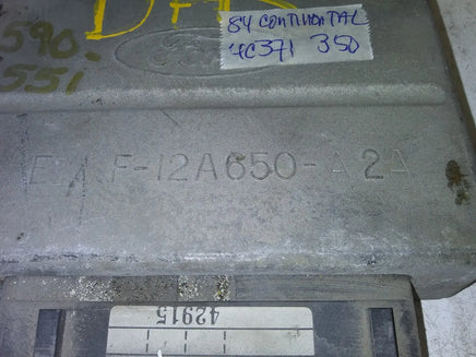 E1VF-12A650-A2A Lincoln Continental 1984 ecu ecm computer