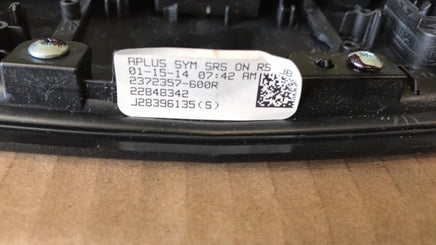 2014 Cadillac CTS overhead console black 22848342  **New**