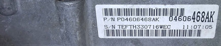 P04606468AK TCM transmission computer 1998 Chrysler Sebring