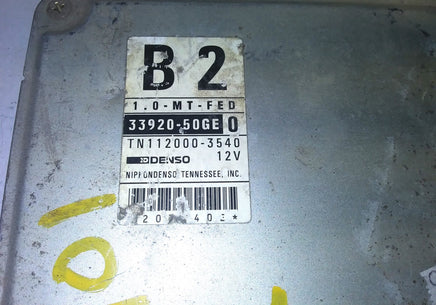 33920-50GE0 ecm ecu computer 1996 Geo Metro