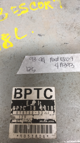 BPTC 18 881B Ford Escort ecm ecu computer 1993-1994