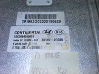 2017 Kia Forte ecm ecu computer 39199-2G035