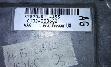 37820-R1J-A55 ecm ecu computer 2014-2015 Honda Civic