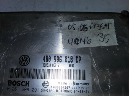 4B0 906 018 DP ecm ecu computer 2004-2005 VW Passat