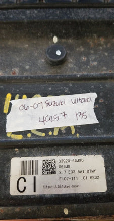 33920-66J80 Suzuki Grand Vitara 2006-2007 ecm ecu computer