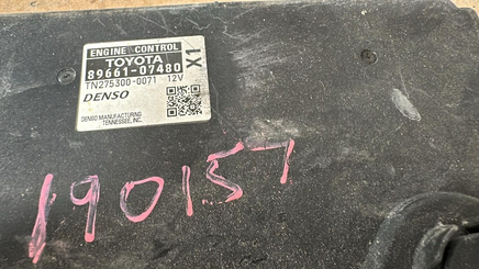 89661-07480 Toyota Avalon 2008-2009 ecu ecm computer