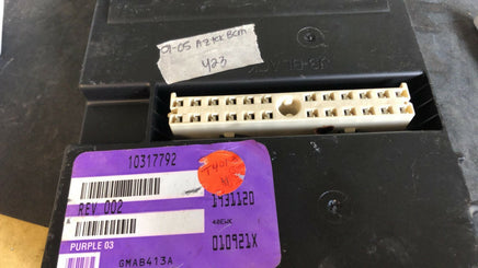 10317792 Pontiac Aztek 2001-2005 BCM body cotrol module
