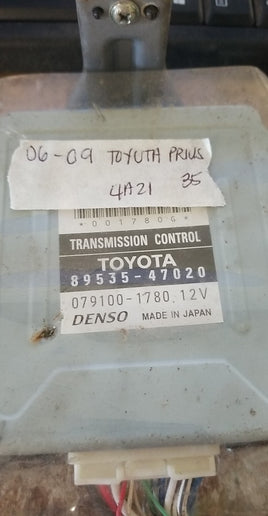 89535-47020 Toyota Prius 2006-2009 transmission control module computer module