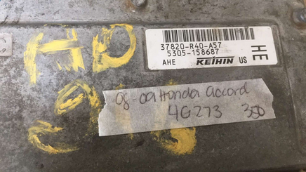 37820-R40-A57 Honda Accord ecm ecu computer 2008-2009
