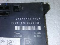 2003-2006 Mercedes E500 E320 passenger door control module 211 820 06 26 