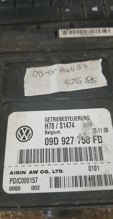 2008-2009 Audi Q7 camera control module 09D 927 750 FD
