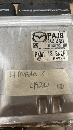 PAJ8 18 881 Mazda 3  Mazda3 2019-2023  ecm ecu computer