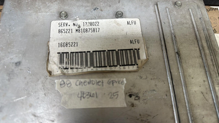 1228022 Chevy Impala or Caprice 1988 engine computer module