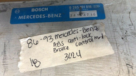 0 265 101 016 ABS anti-lock Control module 1986-1993 Mercedes-Benz 300E