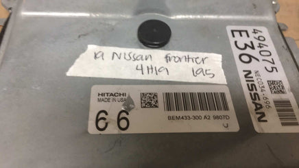 NEC034-696 Nissan Frontier 2019 ecm ecu computer