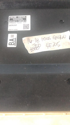 2016-2018 Lexus GX460 ecm ecu computer 89661-60U21