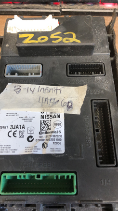 284B1 3JA1A Infiniti JX35 2013 Body Control Module