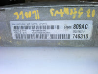 P04606809AC ecm ecu computer 2002 Dodge Stratus