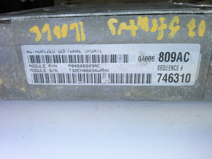 P04606809AC ecm ecu computer 2002 Dodge Stratus
