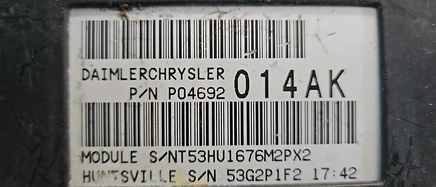 P04692014AK Jeep Commander 2006 multi-function relay module bcm
