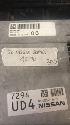 NEC052-679 ecm ecu computer 2020 Nissan Sentra