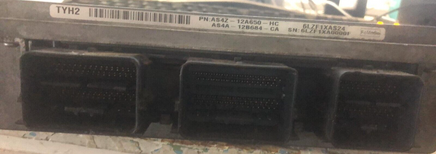 2010-2011 Ford Focus ecm ecu computer AS4Z-12A650-HC
