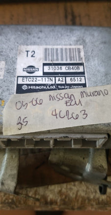 31036 CB40B Nissan Murano 2005-2006 ecm ecu computer