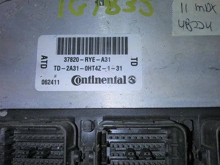2011 Acura MDX ecm ecu computer 37820-RYE-A31