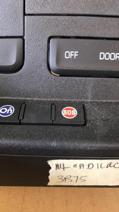 2014 Cadillac CTS overhead console black 22848342  **New**