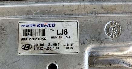 2017-2018 Hyundai Genesis G90 ecm ecu computer 39104-3LHN1