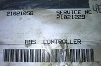 21021058 Saturn S Series 1993 abs anti-lock brake control module