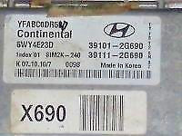 39101-2G690 ecm ecu computer 2011-2012 Hyundai Sonata