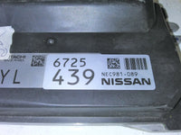 NEC981-089 Nissan Micra or Versa 2018-2019 ecm ecu computer