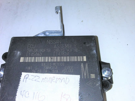 2019-2022 Nissan Murano parking assist module 28538 9UF1B