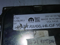 2014-2021 Fiat 500X ecm ecu computer 52082451