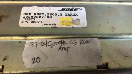 10290827 Chevy Corvette 1997-2004 Amplifier control module