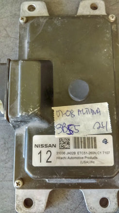 31036 JA02B Nissan Altima 2007-2008 TCM transmission computer