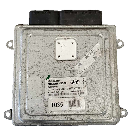 39100-2G351  ecm ecu computer 2009 Hyundai Sonata