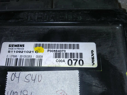 P30684070 ecm ecu computer 2004 Volvo S40