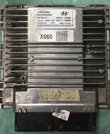 39101-2G660 ECM ECU computer 2011-2012 Hyundai Sonata