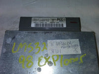 F87F-12A650-AXB ECM ECUcomputer 1998 Ford Explorer or Mountaineer  TESTED GOOD