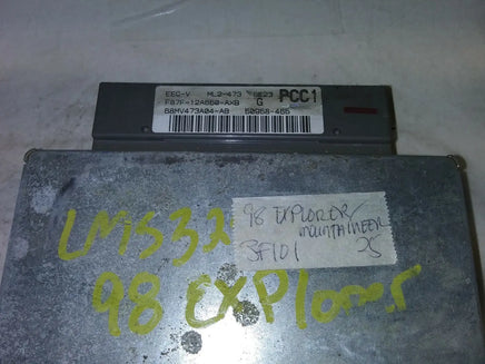 F87F-12A650-AXB ECM ECUcomputer 1998 Ford Explorer or Mountaineer  TESTED GOOD